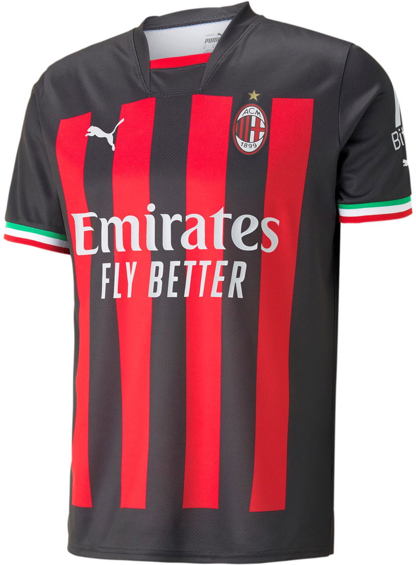Dres Puma AC Milán 2022/23 Home Jersey Črna | 76582401