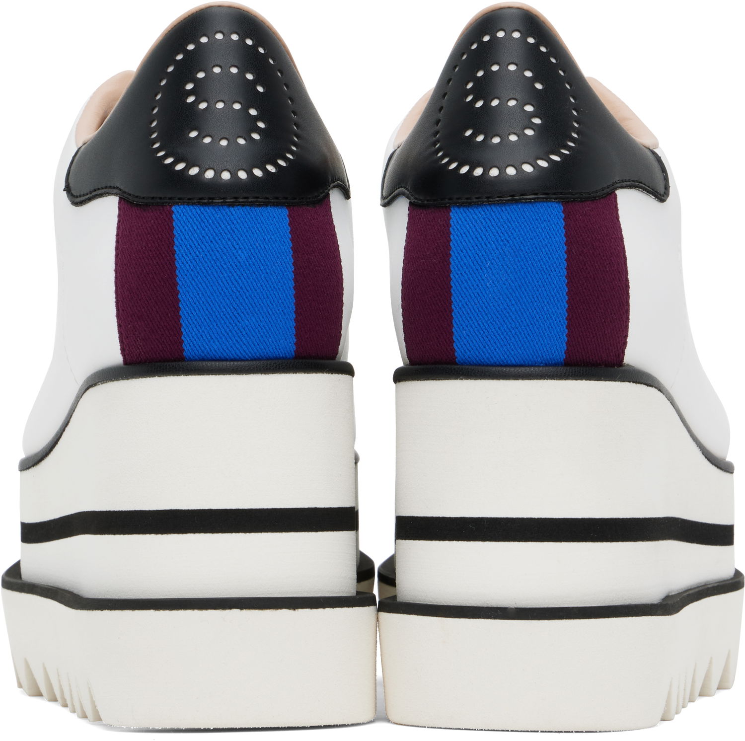 Superge in čevlji Stella McCartney Sneak-Elyse Platform Bela | 810078E00054, 1