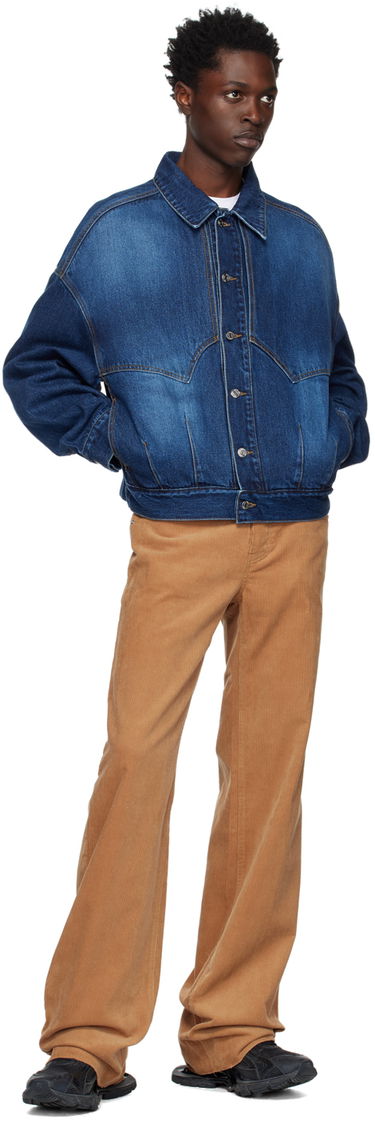 Jakna We11done Loose Denim Jacket Modra | WD-DJ3-22-303-U-NV, 3