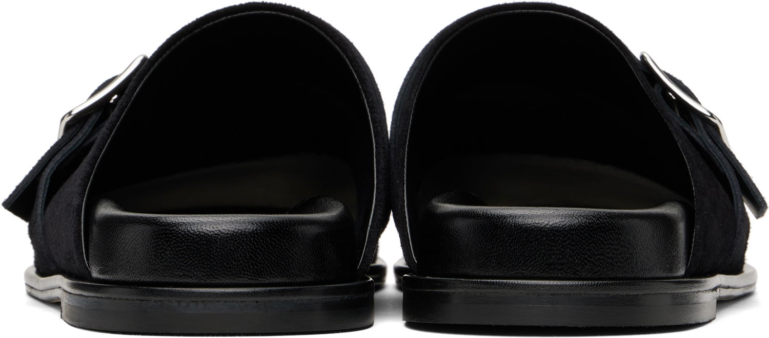 Superge in čevlji Aeyde Finja Suede Slip-On Loafers Črna | A11-FL-FAER08FL154-SS25-800-022, 1