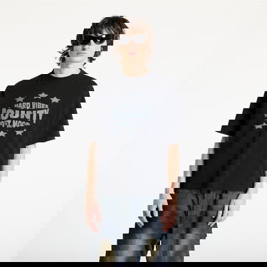 Majica Marcelo Burlon Marcelo Burlon Hard Vibes Boxy T-Shirt Črna | CMAA05AS25JER0061011, 0