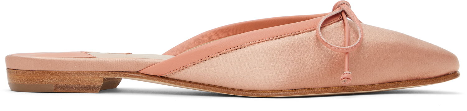 Oblačila Manolo Blahnik Manolo Blahnik Ballerimu Flats Roza | 125-2935, 0