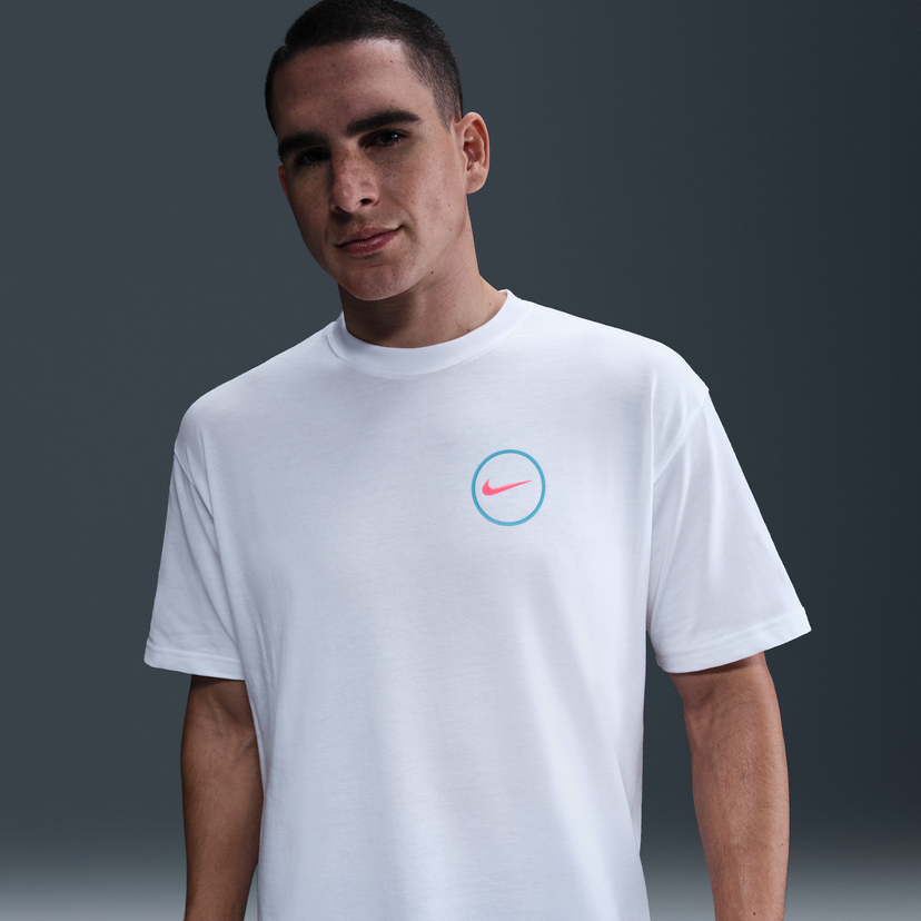 Majica Nike Nike Max90 Basketball T-Shirt Bela | HJ3406-100