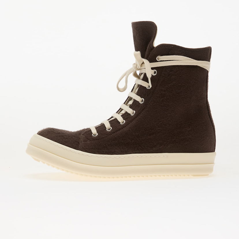 Superge in čevlji Rick Owens Rick Owens Woven High-Top 41 Rjava | DU02E7807 BMO E2