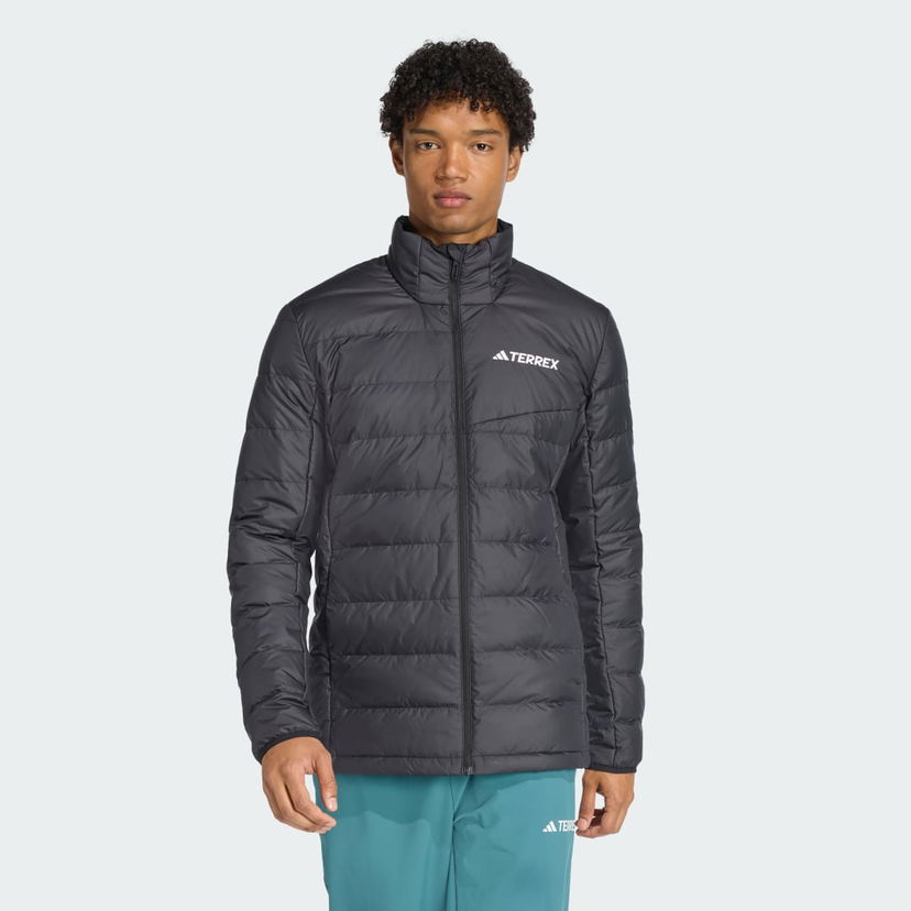 Puhovka adidas Performance Terrex Multi Light Down Jacket Črna | JZ9966