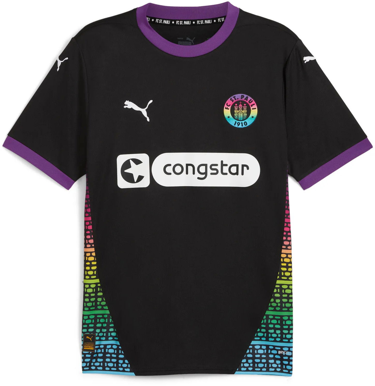 Dres Puma FCSP Third Jersey 2024/25 Črna | 778660-03, 0
