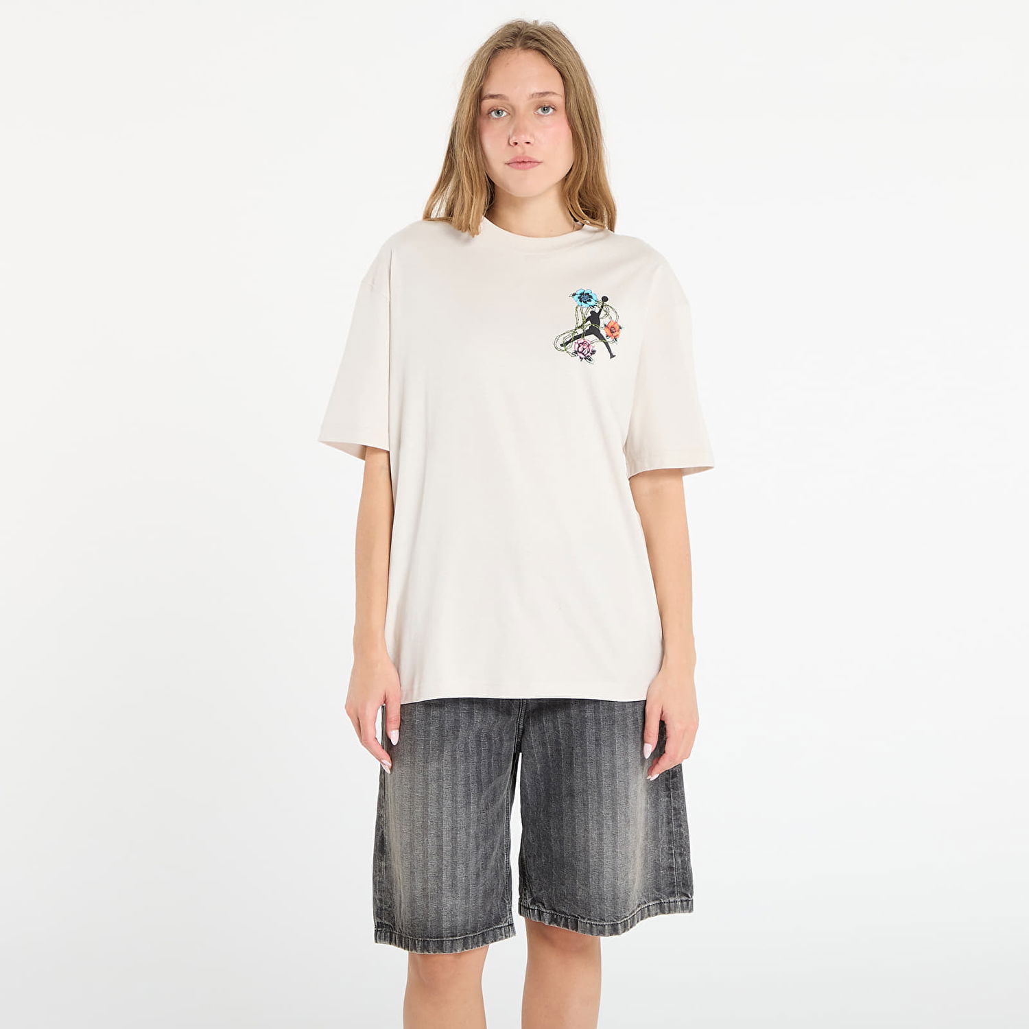 Majica Jordan Jordan Flight Oversized Graphic T-Shirt Bež | IH2382-104, 0