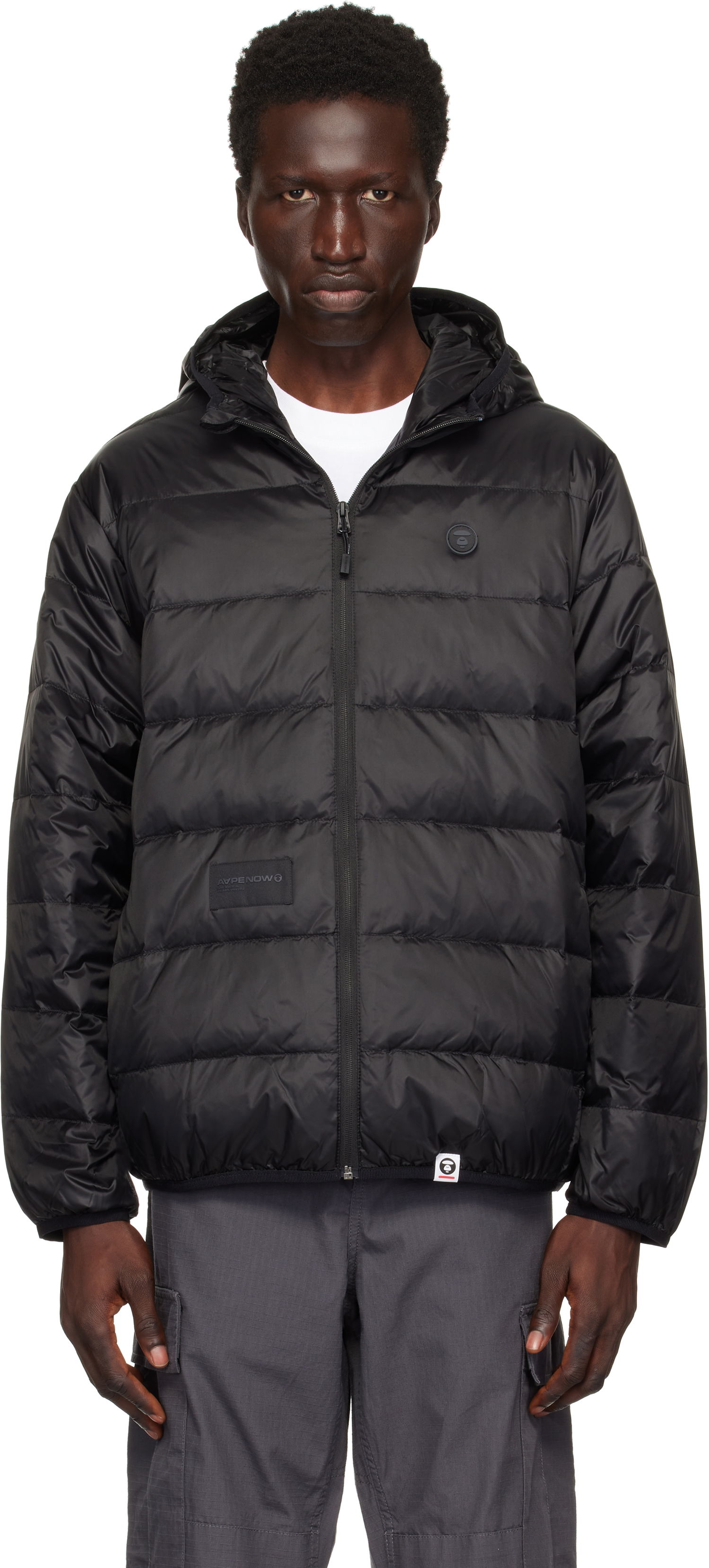 Puhovka AAPE by A Bathing Ape AAPE by A Bathing Ape 'AAPE Now' Down Jacket Črna | AAPDNM7652XXNBKX, 0