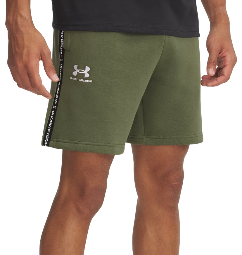 Kratke hlače Under Armour UA Icon Fleece Short Taping Zelena | 1390299-390