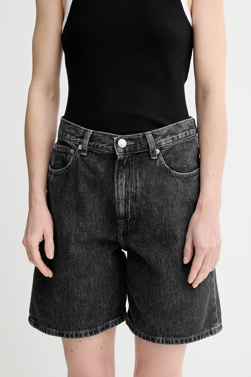 Kratke hlače Samsoe Samsoe Samsoe Samsoe SASHELLY High Waist Shorts Črna | F25100167