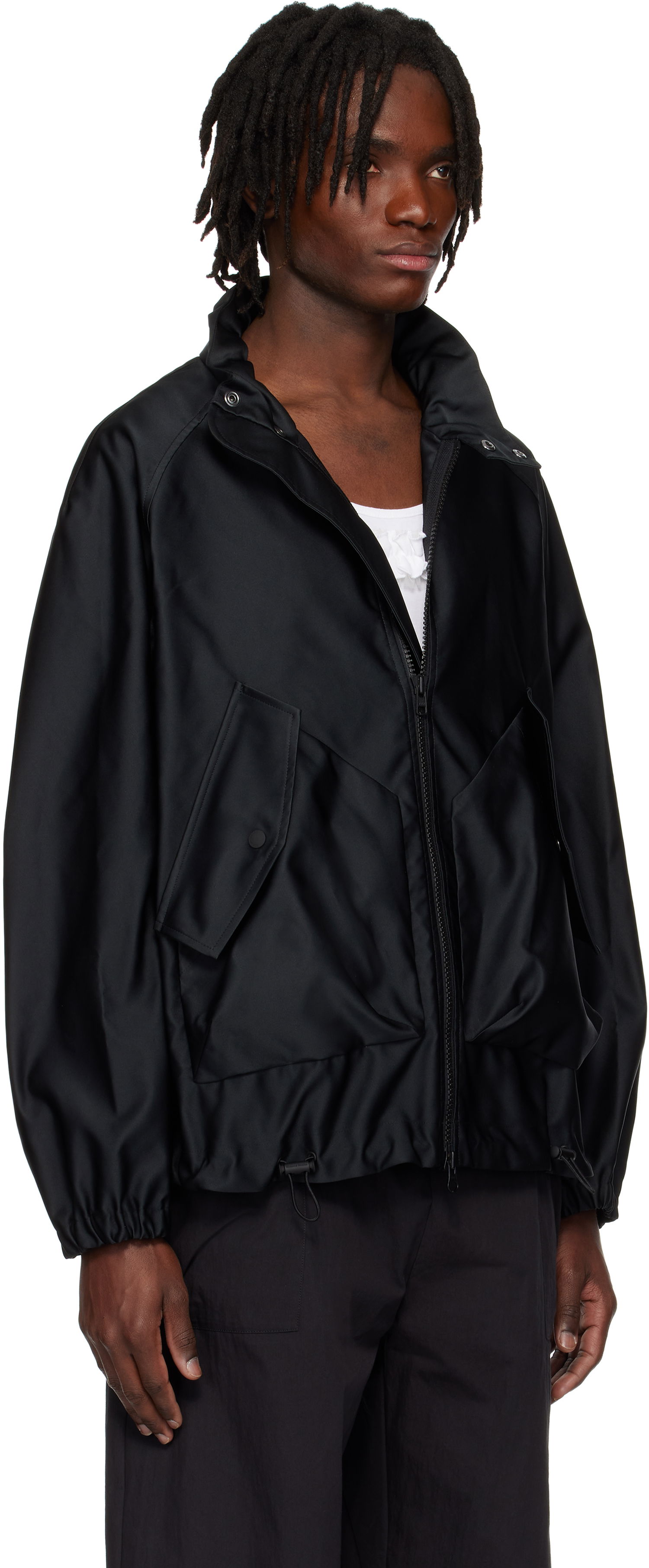 Jakna Simone Rocha Simone Rocha Harrington Jacket Črna | 6121 1221, 1