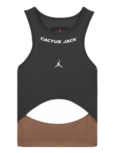 Majica brez rokavov Jordan Travis Scott Tank Top Črna | DX6172-070