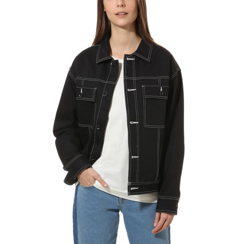 Jakna Vans IN THE KNOW Jacket Črna | vn0a47u7blk1