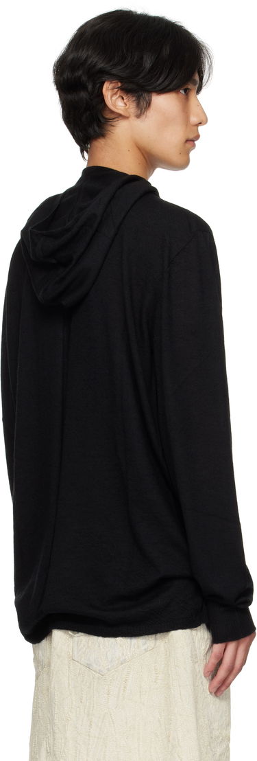 Pulover Rick Owens Rick Owens Concordians Long Sleeve Hoodie Črna | RU02E1623 WS, 2