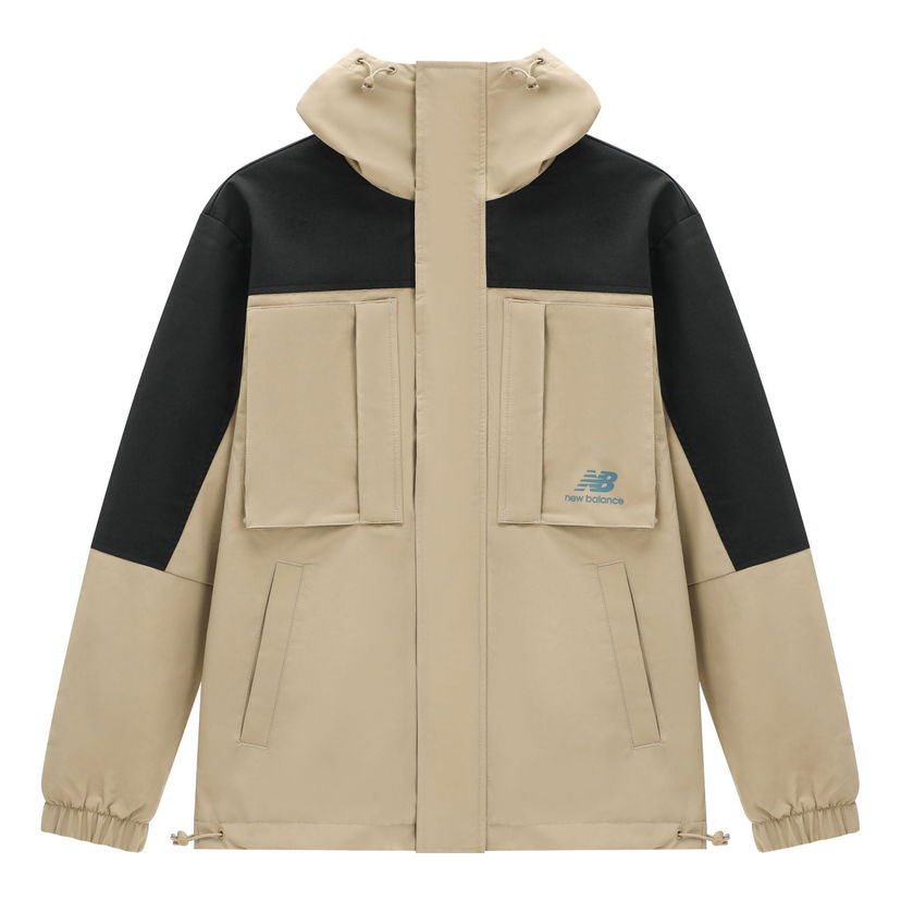 Vetrovka New Balance Windproof Sport Jacket Bež | AMJ31304-BNN