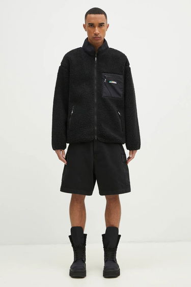 Pleteni pulover Manastash Manastash Mt. Gorilla Oversize Fleece Jacket Črna | 7924252002, 5