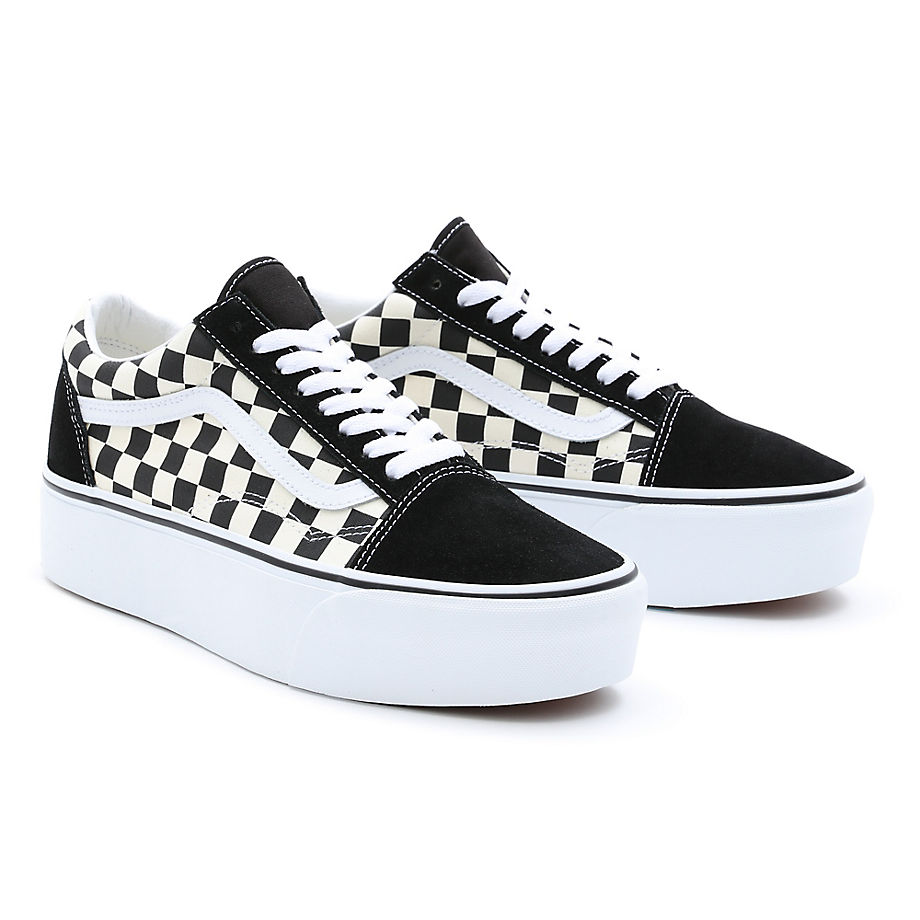 Superge in čevlji Vans Old Skool Stackform Črna | VN0A7Q5MTYQ, 1