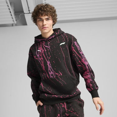 Pulover Puma F1 Color Splash Hoodie Črna | 630170_01, 0