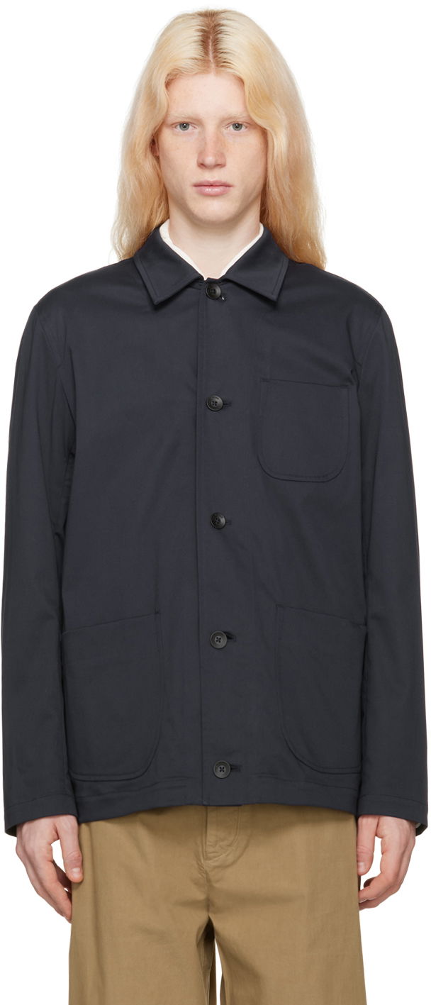 Jakna rag & bone Rag & Bone Evan Chore Jacket Mornarica | MBW23H4401TAML