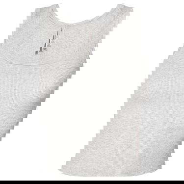 Majica brez rokavov SKIMS Rib Tank Top Siva | AP-TNK-0038-LHG, 1