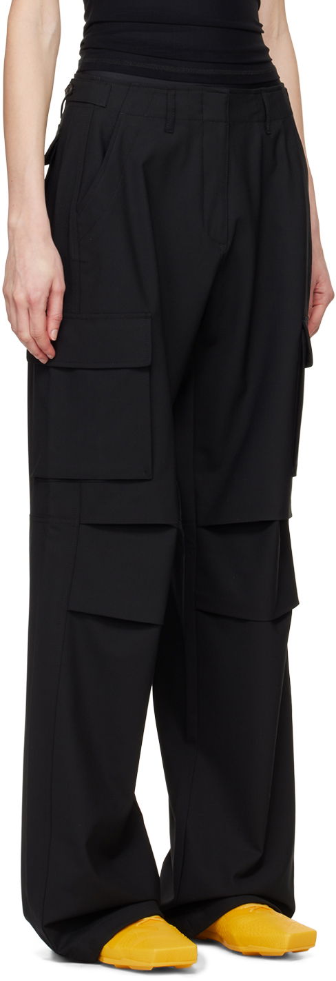 Cargo hlače Coperni Tailored Cargo Pants Črna | COPP40106C, 1