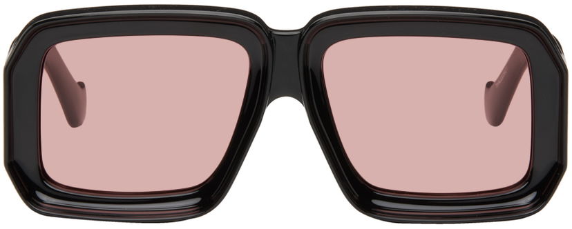 Sončna očala Loewe Black Paula's Ibiza Dive Sunglasses Črna | LW40064U@5601Y