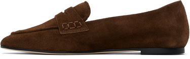 Oblačila Aeyde Aeyde Alfie Suede Loafers Rjava | A11-FL-GGRS08FL1-SS24-990-022, 2