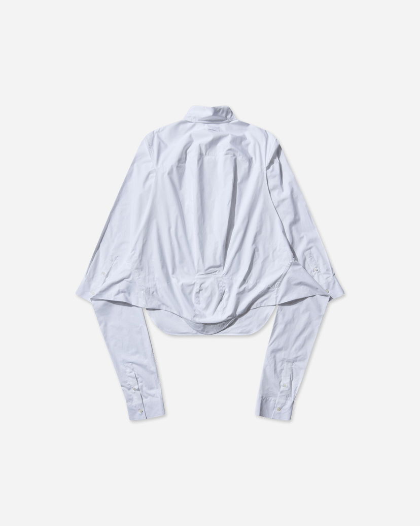 Srajce Jean Paul Gaultier Oversized Shirt Bela | 2504UST033C070 01
