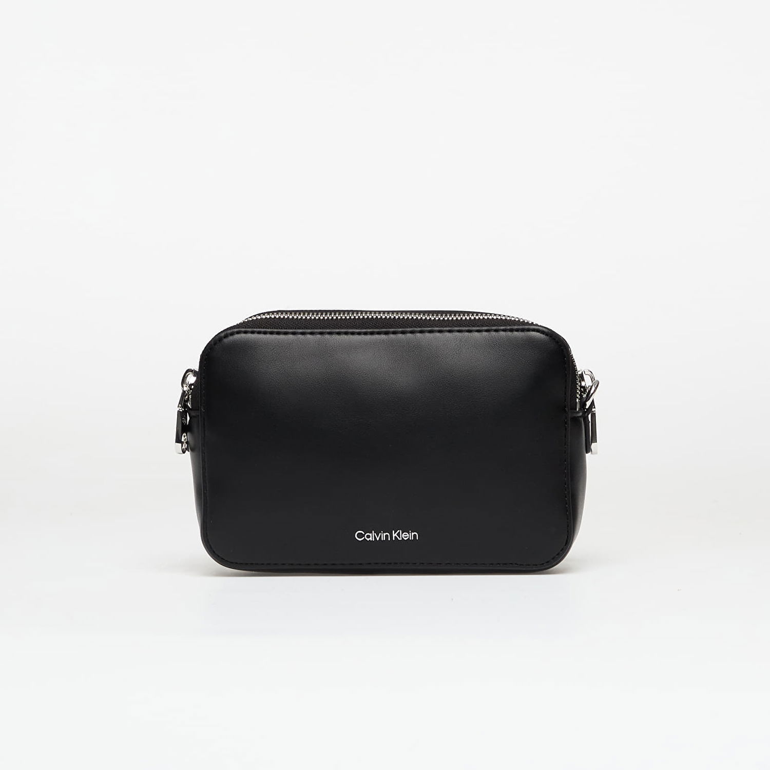 Torba za čez ramo CALVIN KLEIN Calvin Klein Webbing Double Strap Crossover Bag Črna | LV04F3165G 2QP, 0