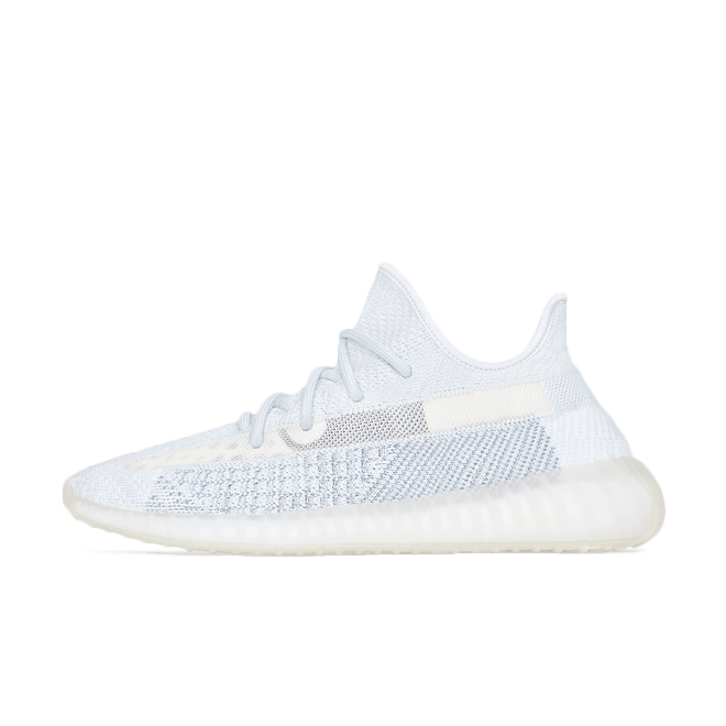 Superge in čevlji adidas Yeezy Yeezy Boost 350 V2 "Cloud White Non-Reflective" Bela | FW3043, 0