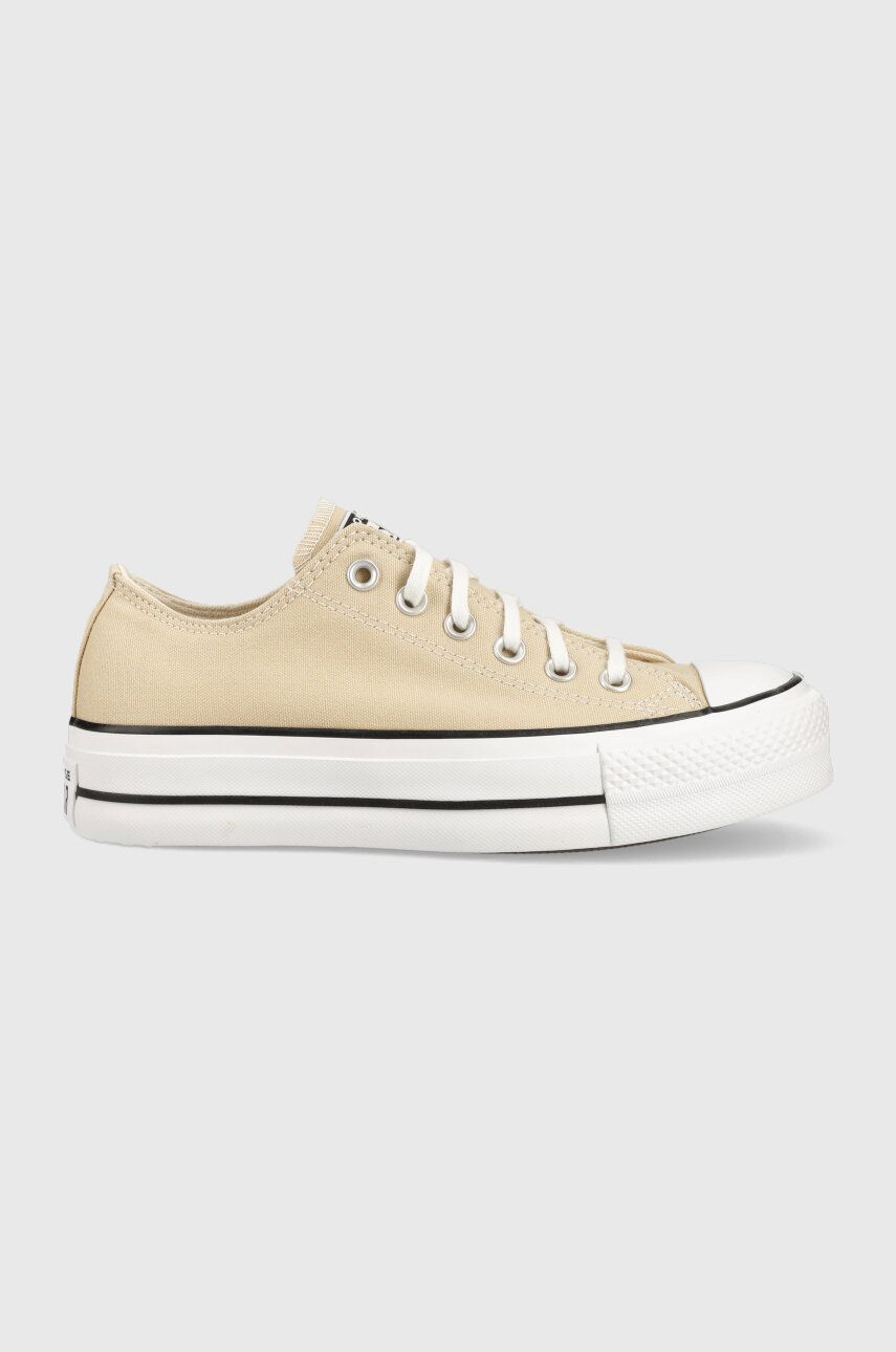 Superge in čevlji Converse Chuck Taylor All Star Lift Platform Bež | A03542C, 1