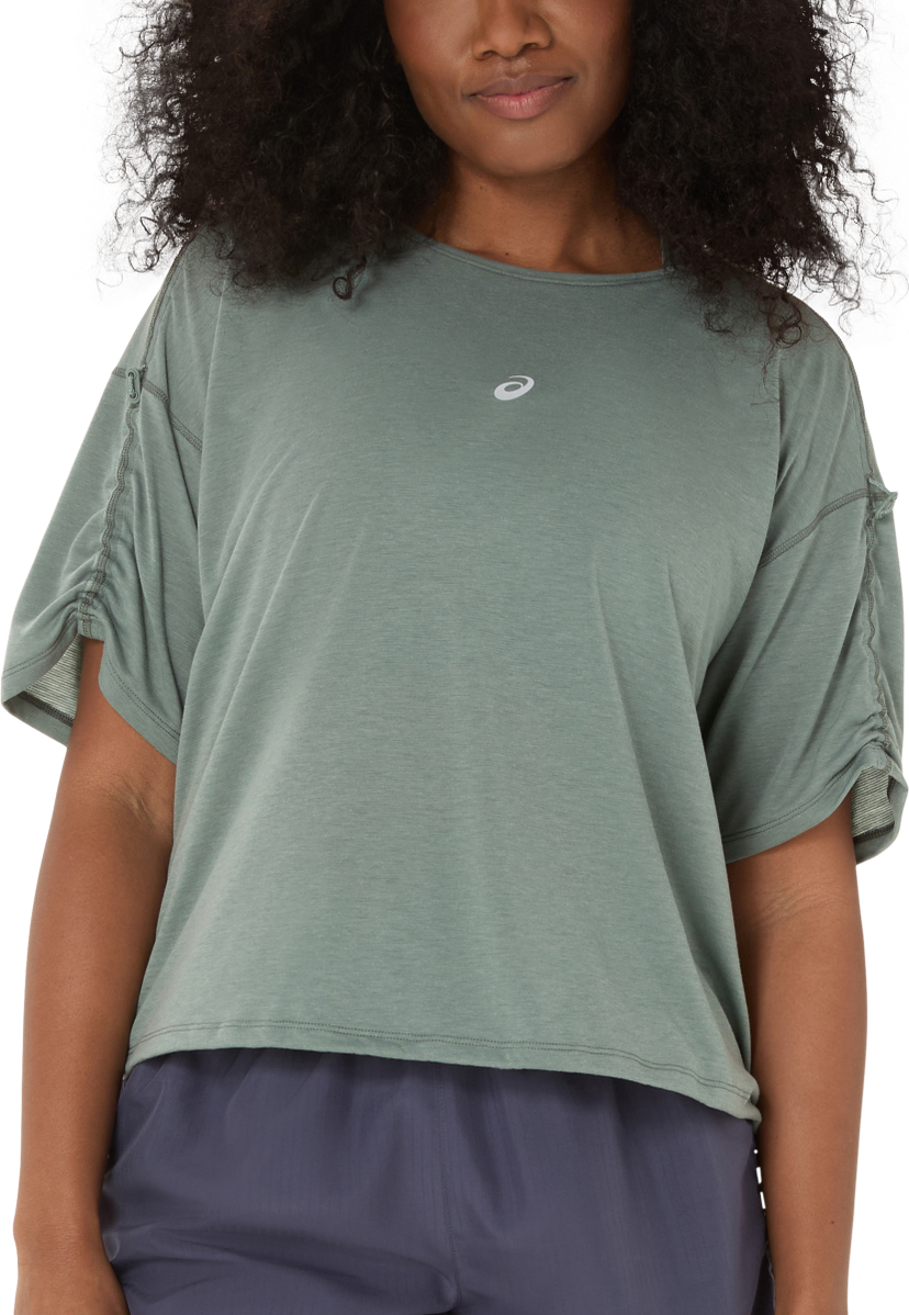 Majica Asics Asics Nagino Run Adjustable Short Sleeve Top Zelena | 2012d140-400
