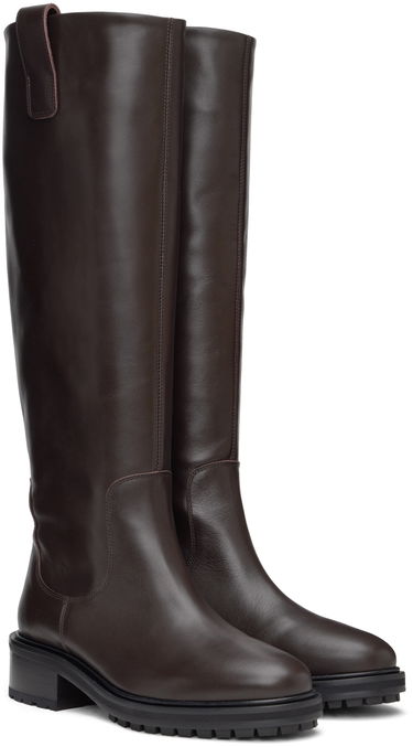 Oblačila Aeyde Aeyde Henry Tall Boots Rjava | A11-KB-LAID45CH-222-953-001, 3