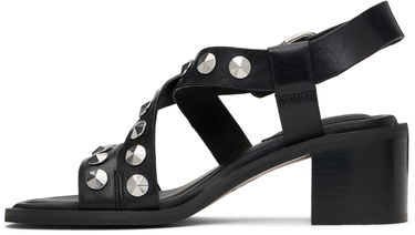 Modni dodatki rag & bone rag & bone Geo Stud Block Heeled Sandals Črna | WFF24SF018TT18, 2