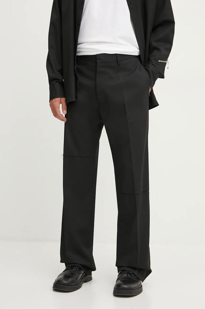Hlače Maison Margiela Chinos Trousers Črna | SH2KA0013.M35227