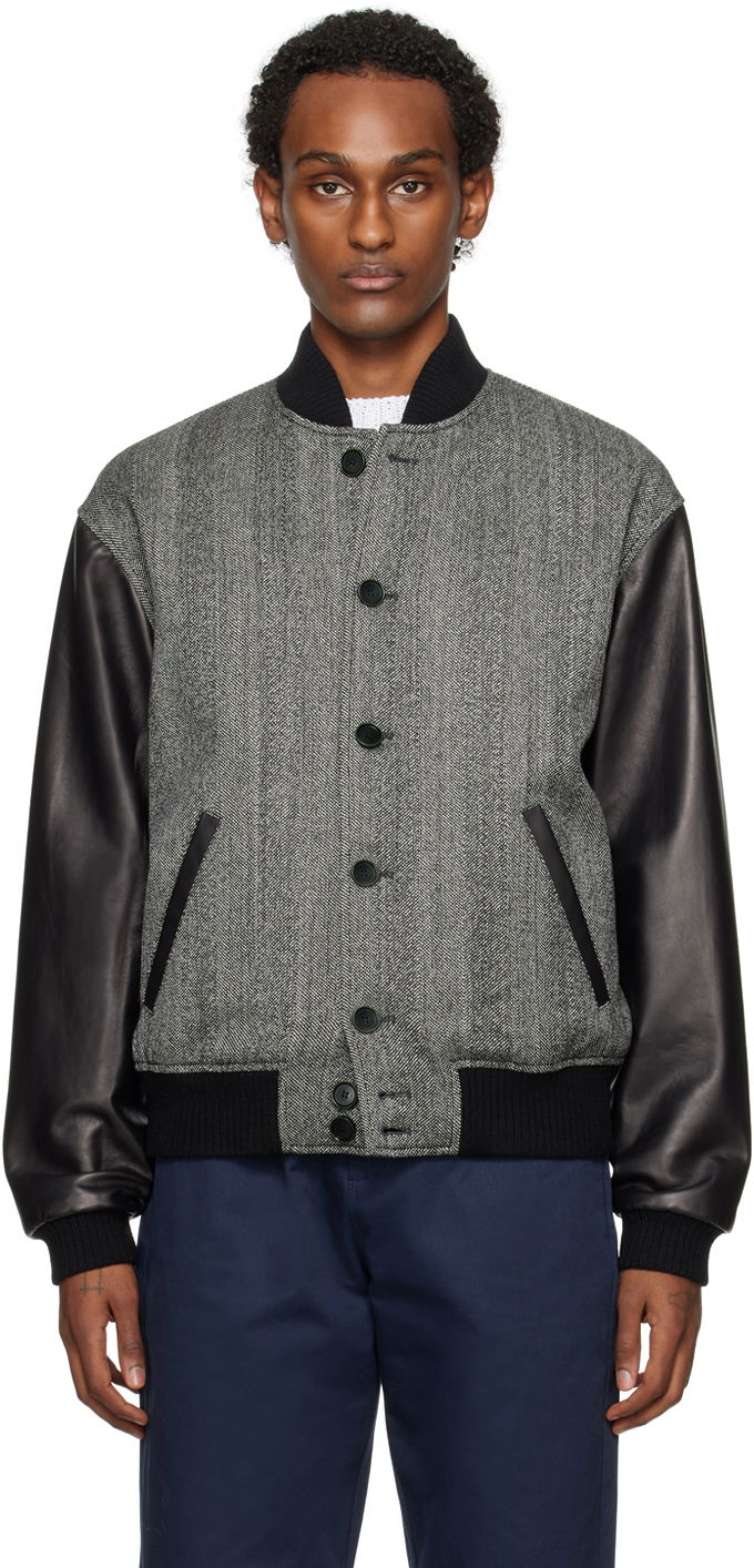 Bomber jakna Marni Paneled Bomber Jacket Črna | JUMU0138S1 UTWA12, 0