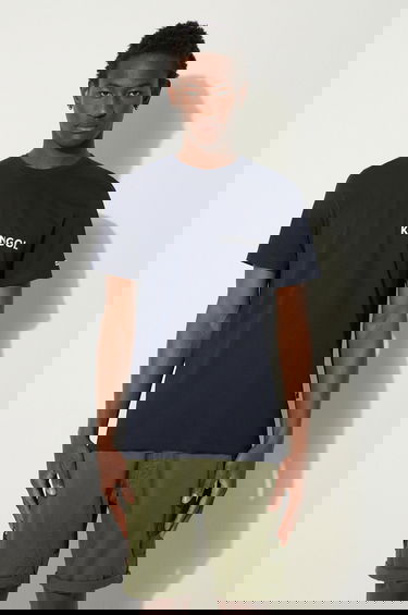 Majica Kangol Heritage Basic T-Shirt With Print Modra | KLHB003, 3