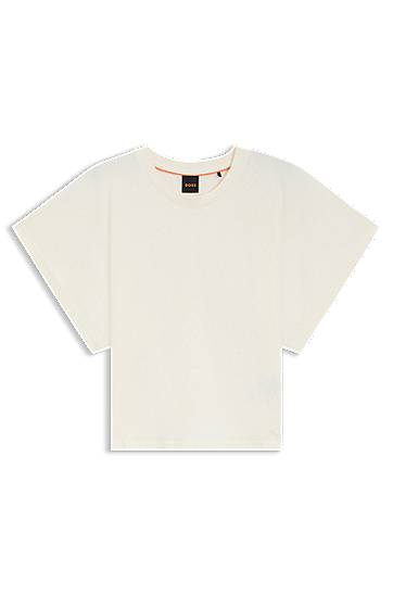 Majica BOSS T-Shirt with Wide Sleeves Bela | 50543502