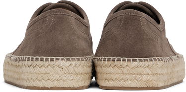Oblačila JW Anderson JW Anderson Lace-Front Platform Espadrilles Siva | SE0031-LA0240, 1