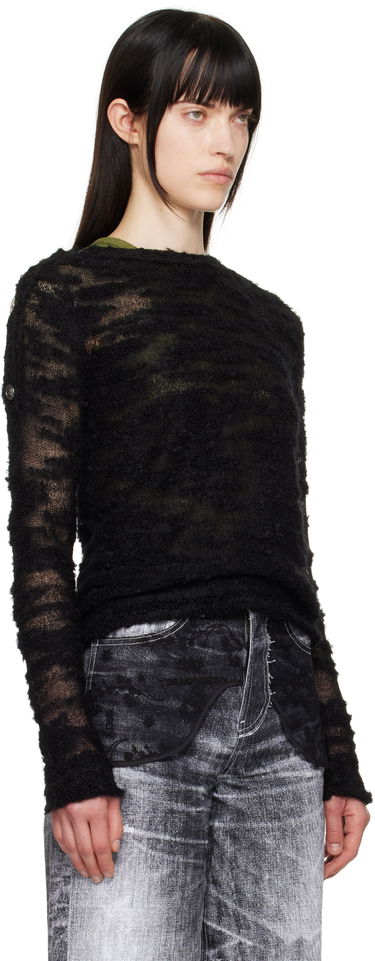 Pleteni pulover Andersson Bell Andersson Bell Fifi Button Knit Sweater Modra | atb1261w, 4