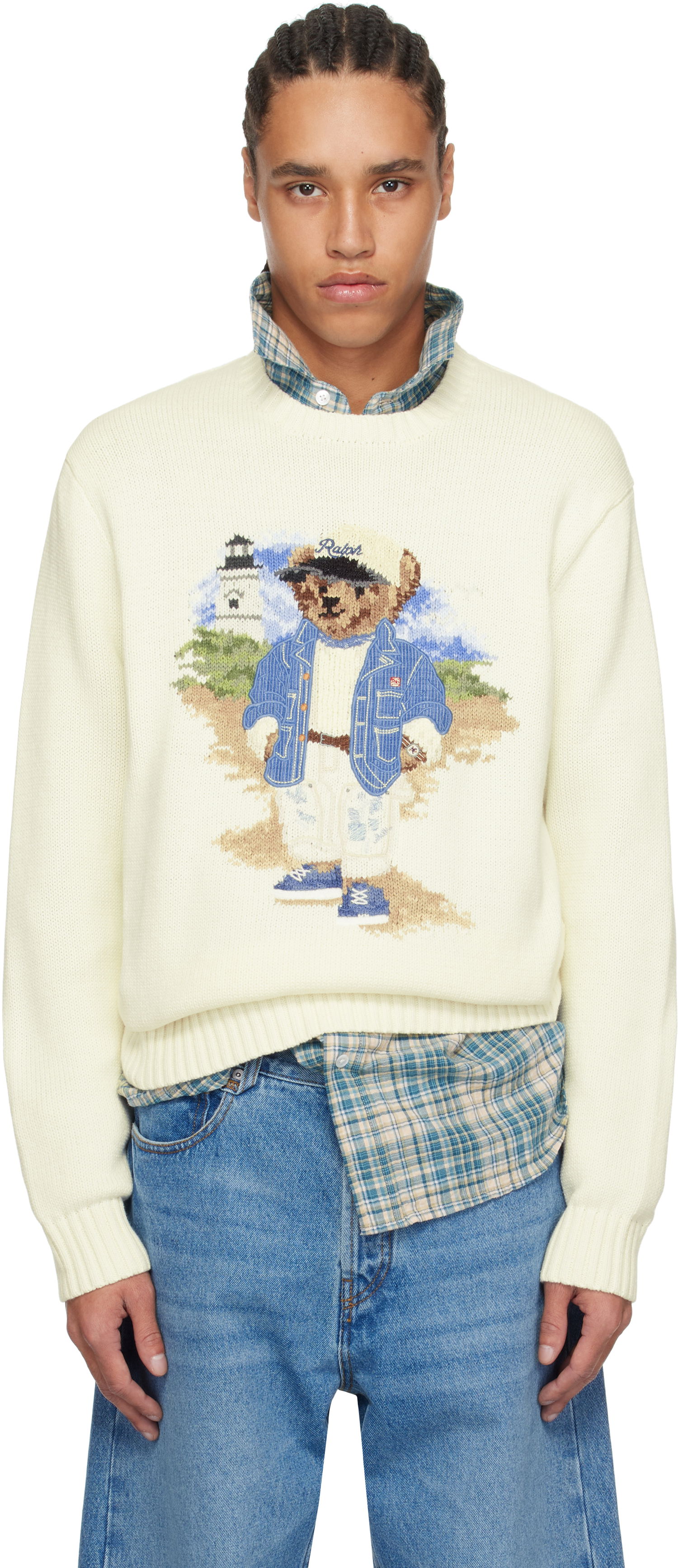 Pleteni pulover Polo by Ralph Lauren Ralph Lauren Polo Bear Sweater Rumena | 710964797001, 0