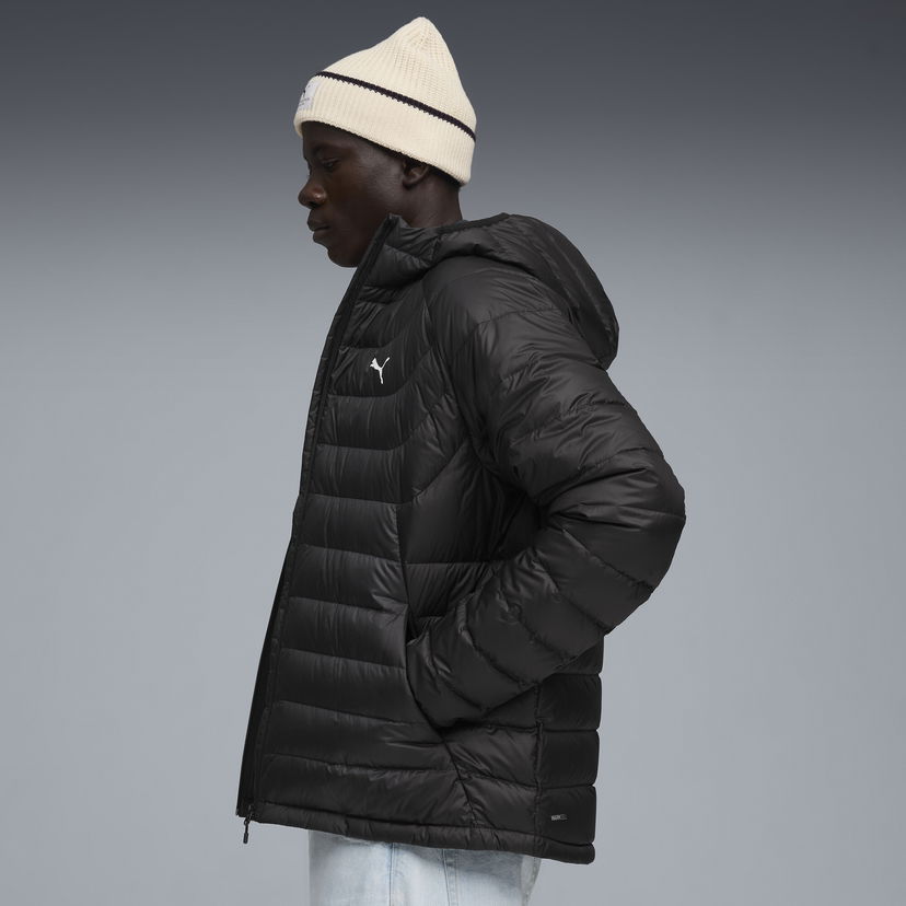 Puhovka Puma Packlite Hooded Down Jacket Črna | 685221_01