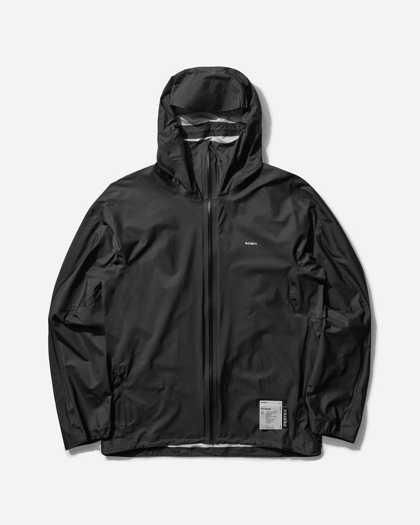 Vetrovka Satisfy Pertex 3L Fly Rain Jacket Črna | 11045 BK-SA