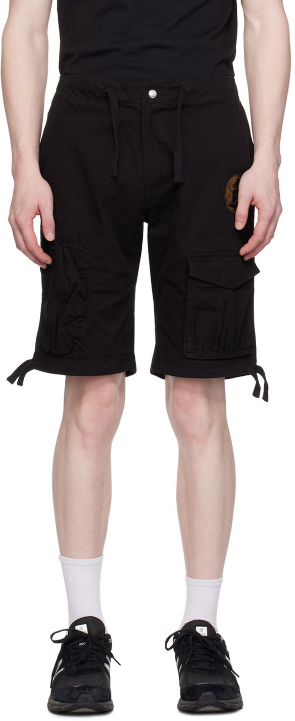 Kratke hlače BILLIONAIRE BOYS CLUB Patch Shorts Črna | B24115