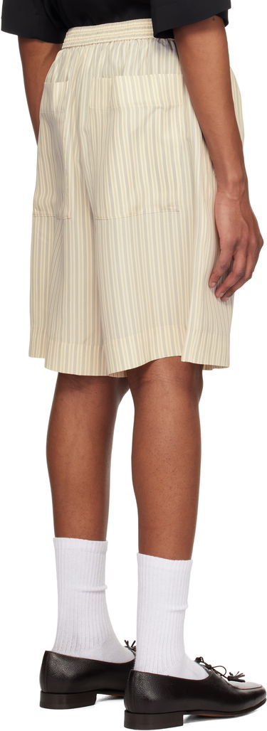 Kratke hlače Róhe Róhe Loose Drawcord Silk Shorts Bež | 314-32-090, 2