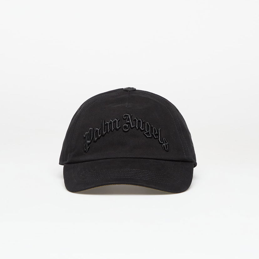 Kapa Palm Angels Palm Angels Curved Logo Cap Črna | PMLB104F25FAB0021010