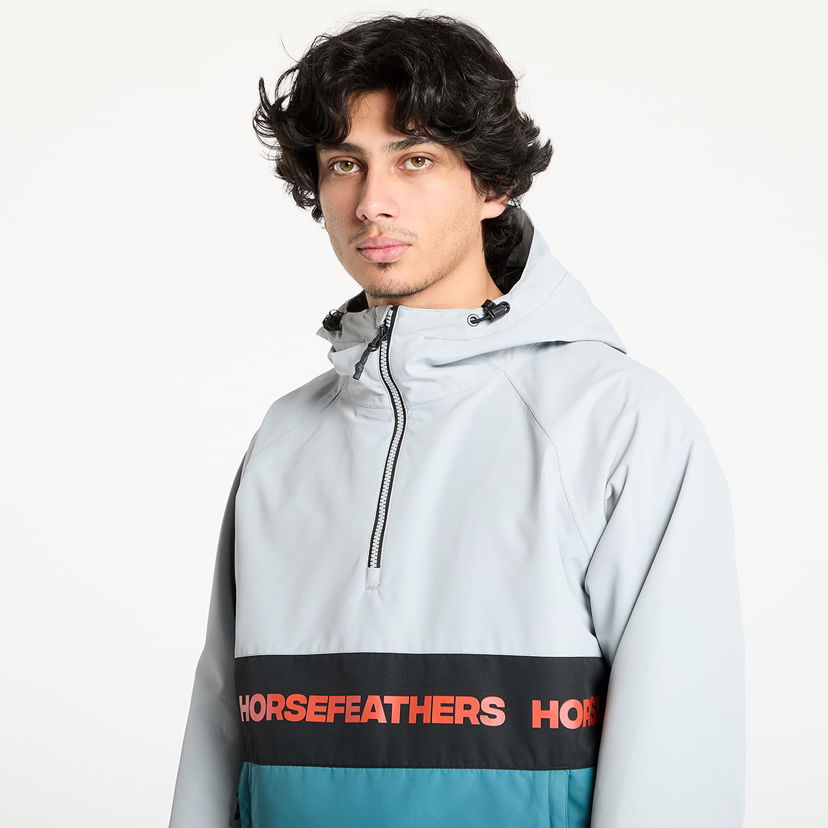 Vetrovka Horsefeathers Horsefeathers Gordie Anorak Jacket Siva | OM322B