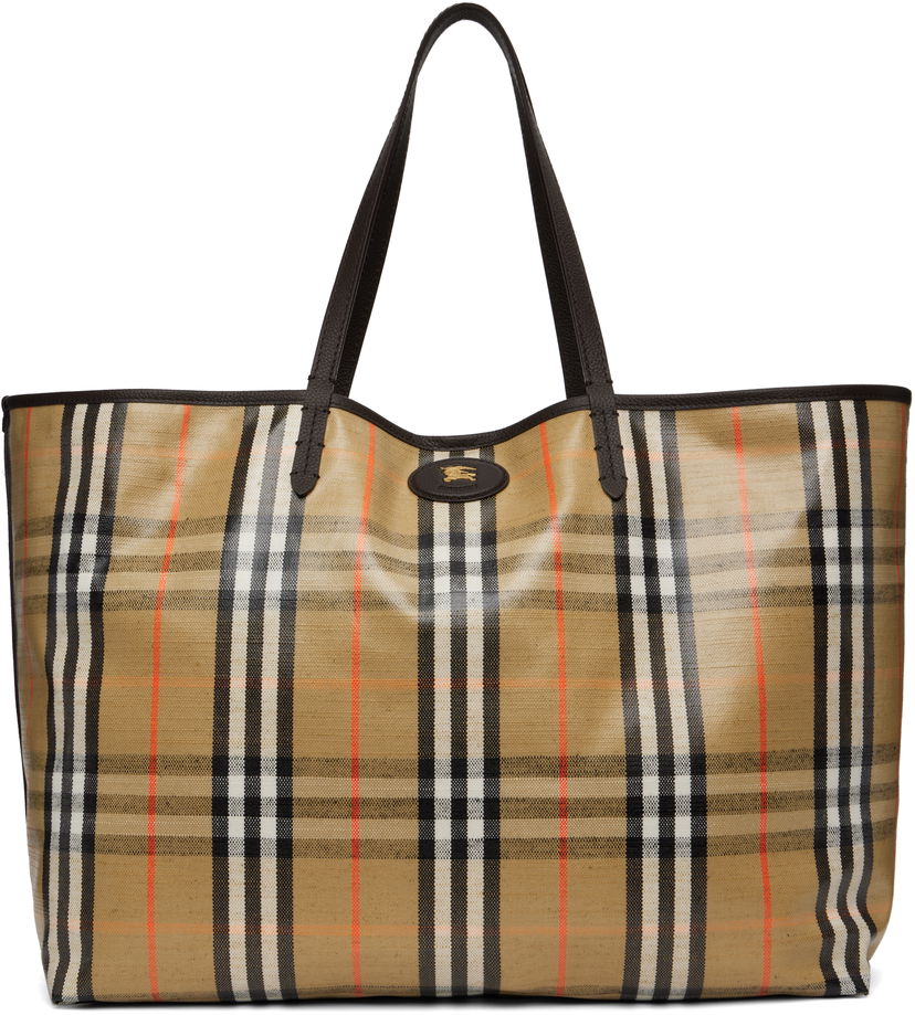 Tote bag Burberry Burberry Highlands Large Tote Bež | 8112186