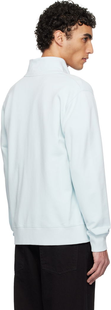 Pulover MAISON KITSUNÉ Maison Kitsuné Fox Head Patch Full-Zip Sweatshirt Modra | OM02134KM0001, 2