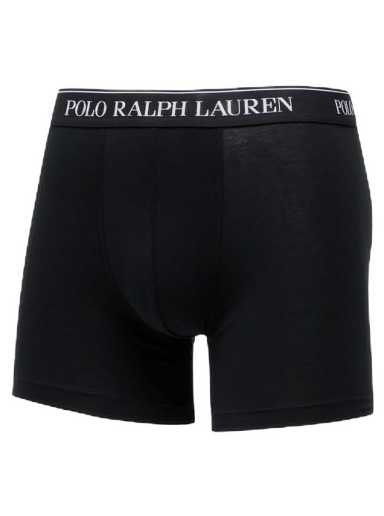 Boksarice Polo by Ralph Lauren Boxer Brief - 3 Pack Črna | 714835887002